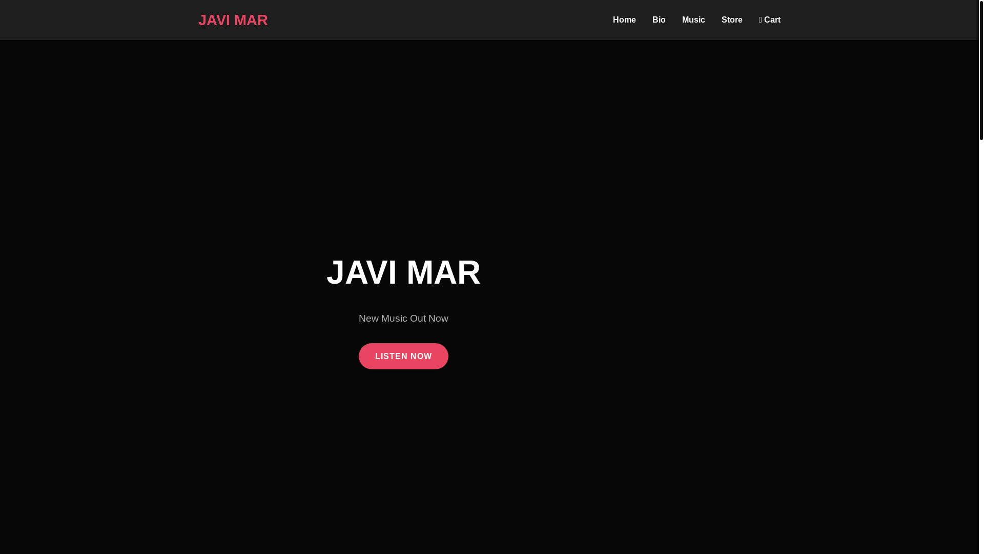 website screenshot of https://javimar.net/