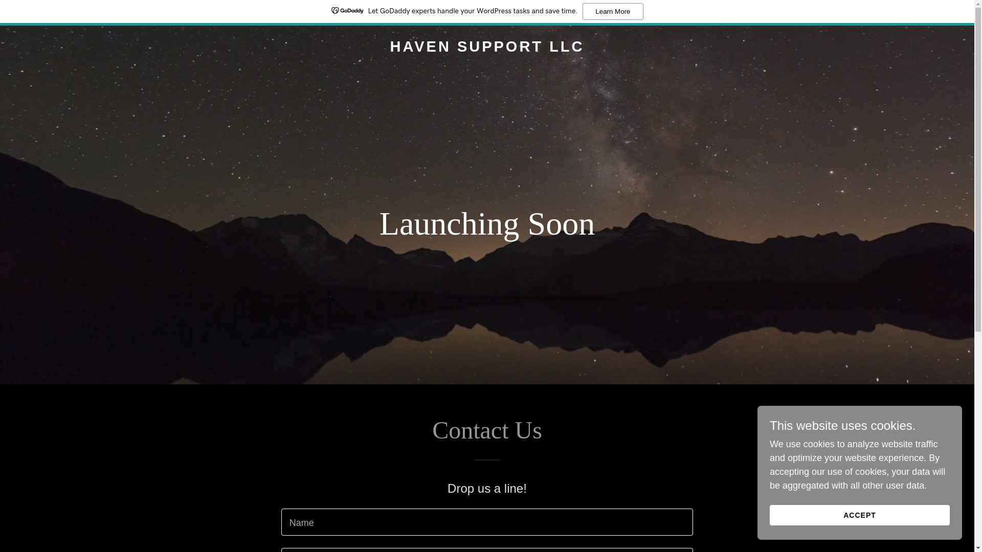 website screenshot of https://havensupportllc.com/