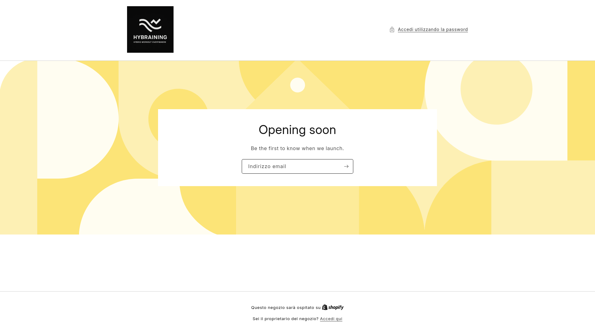 website screenshot of https://hybraining.com/