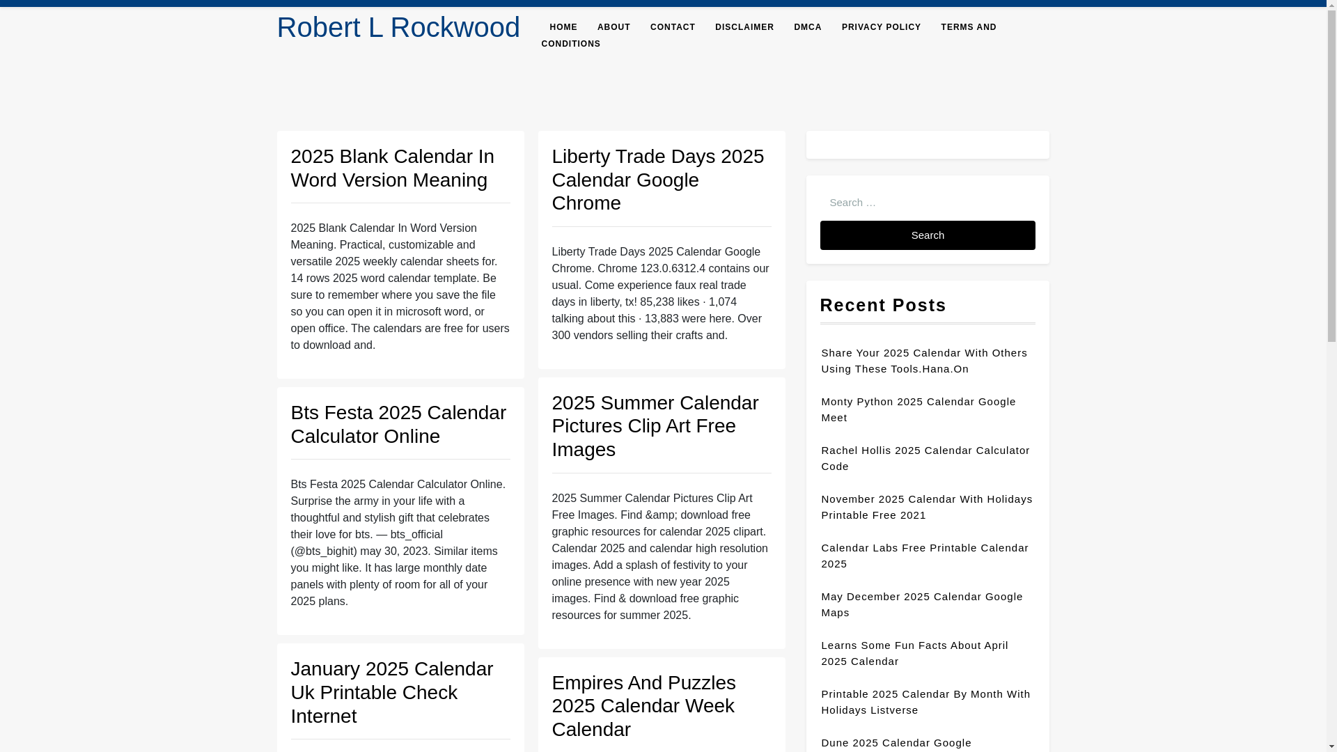 website screenshot of https://robertlrockwoodc.pages.dev/