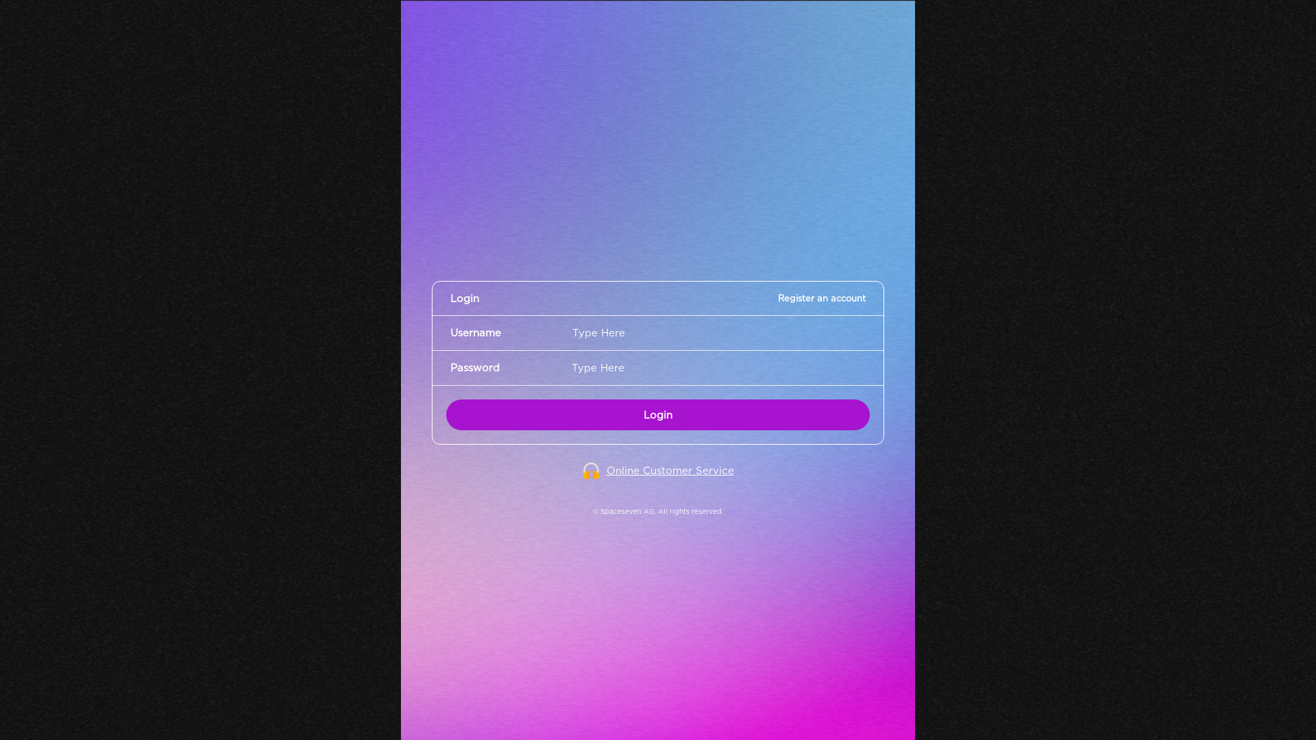 website screenshot of https://spaces7sg.com/