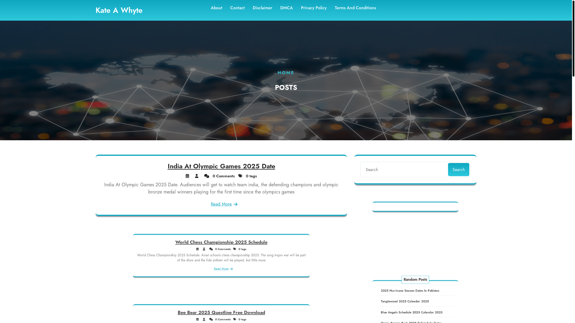website screenshot of https://kateawhyte.pages.dev/
