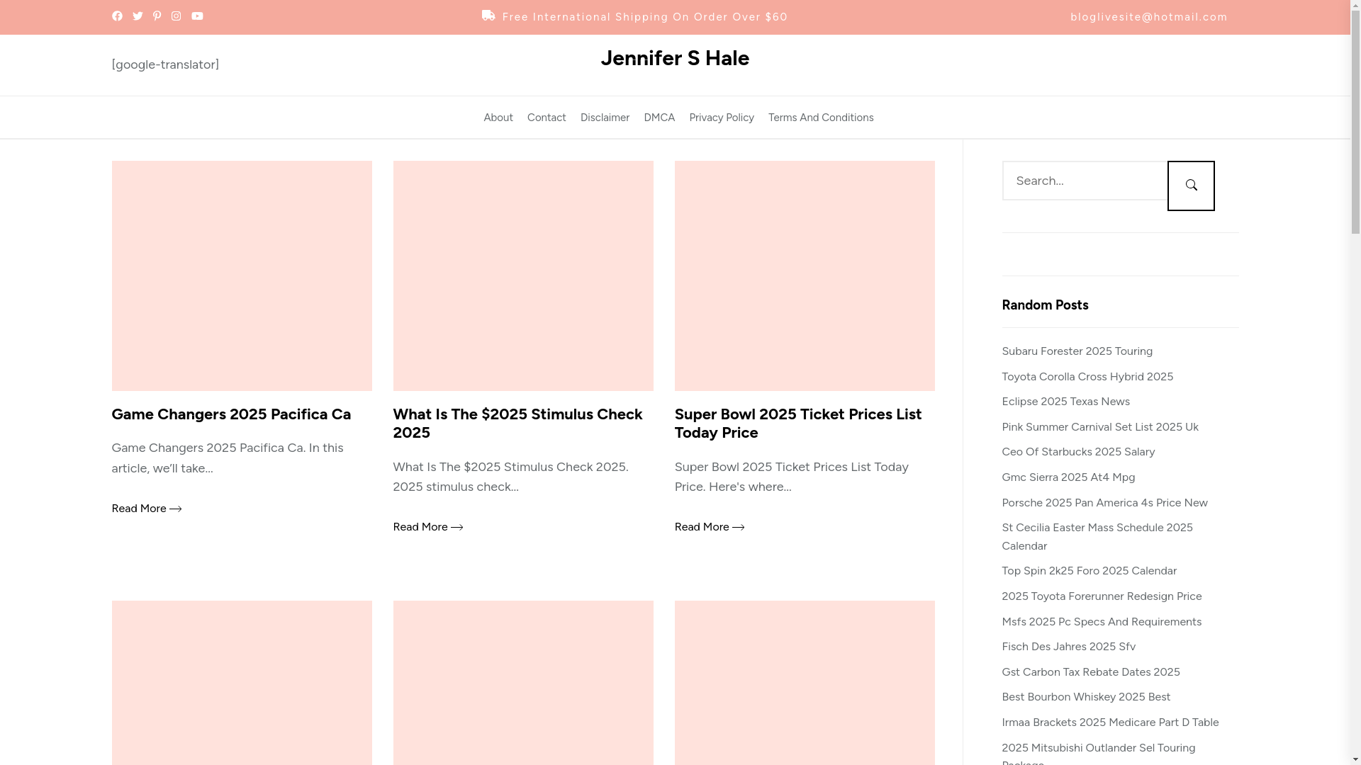 website screenshot of https://jennifershalep.pages.dev/