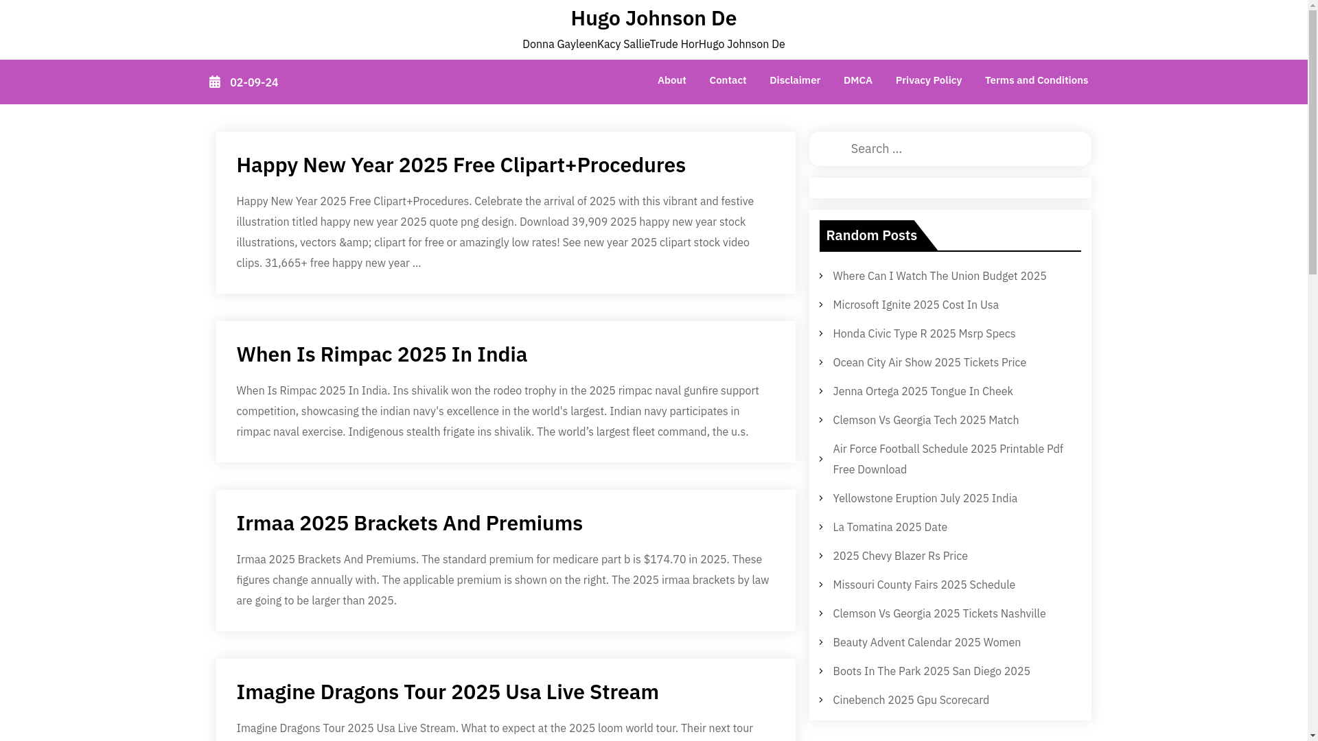 website screenshot of https://hugojohnsonde.pages.dev/