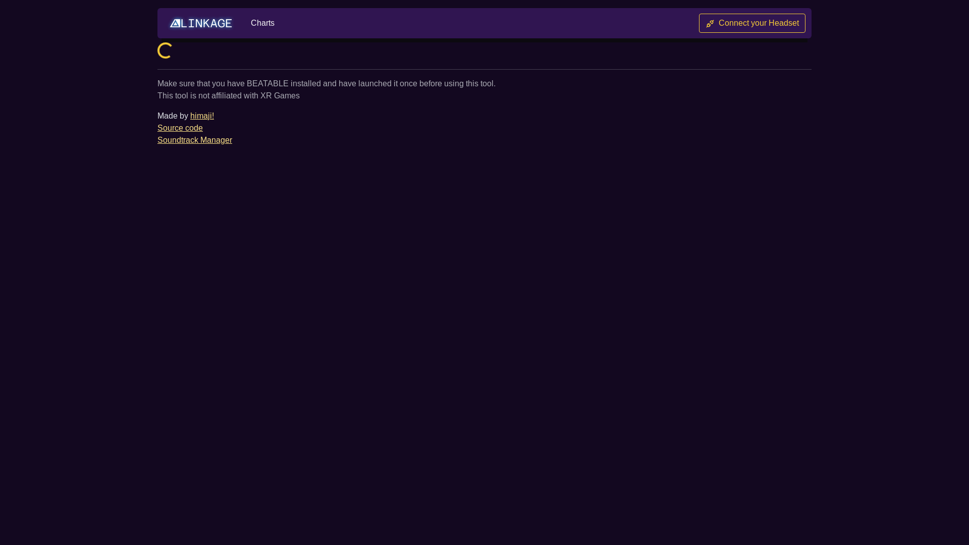 website screenshot of https://beatable-linkage.pages.dev/