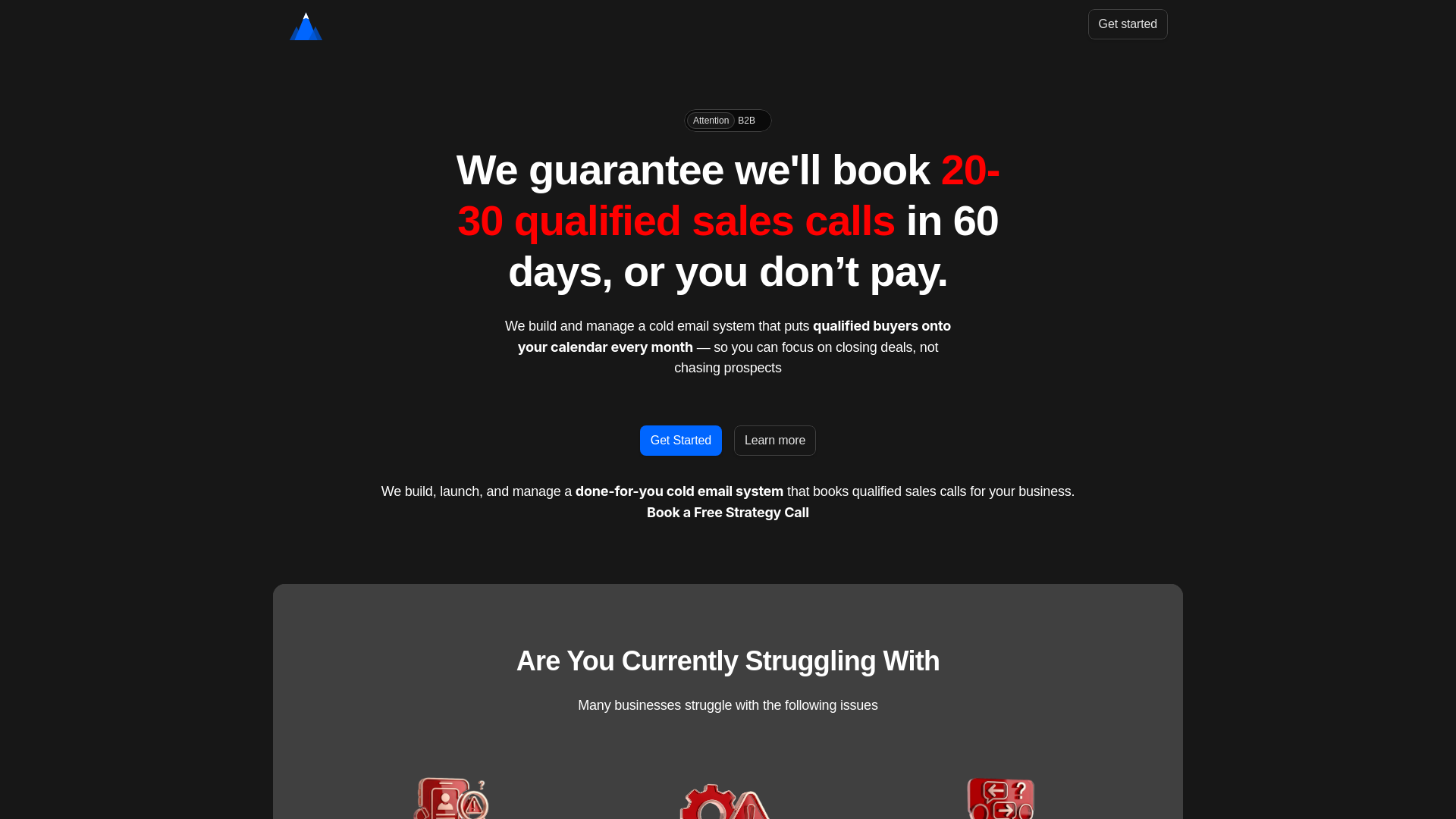 website screenshot of https://gopinnacleventures.com/