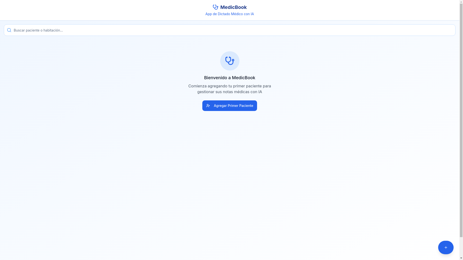 website screenshot of https://medicbook.pro/
