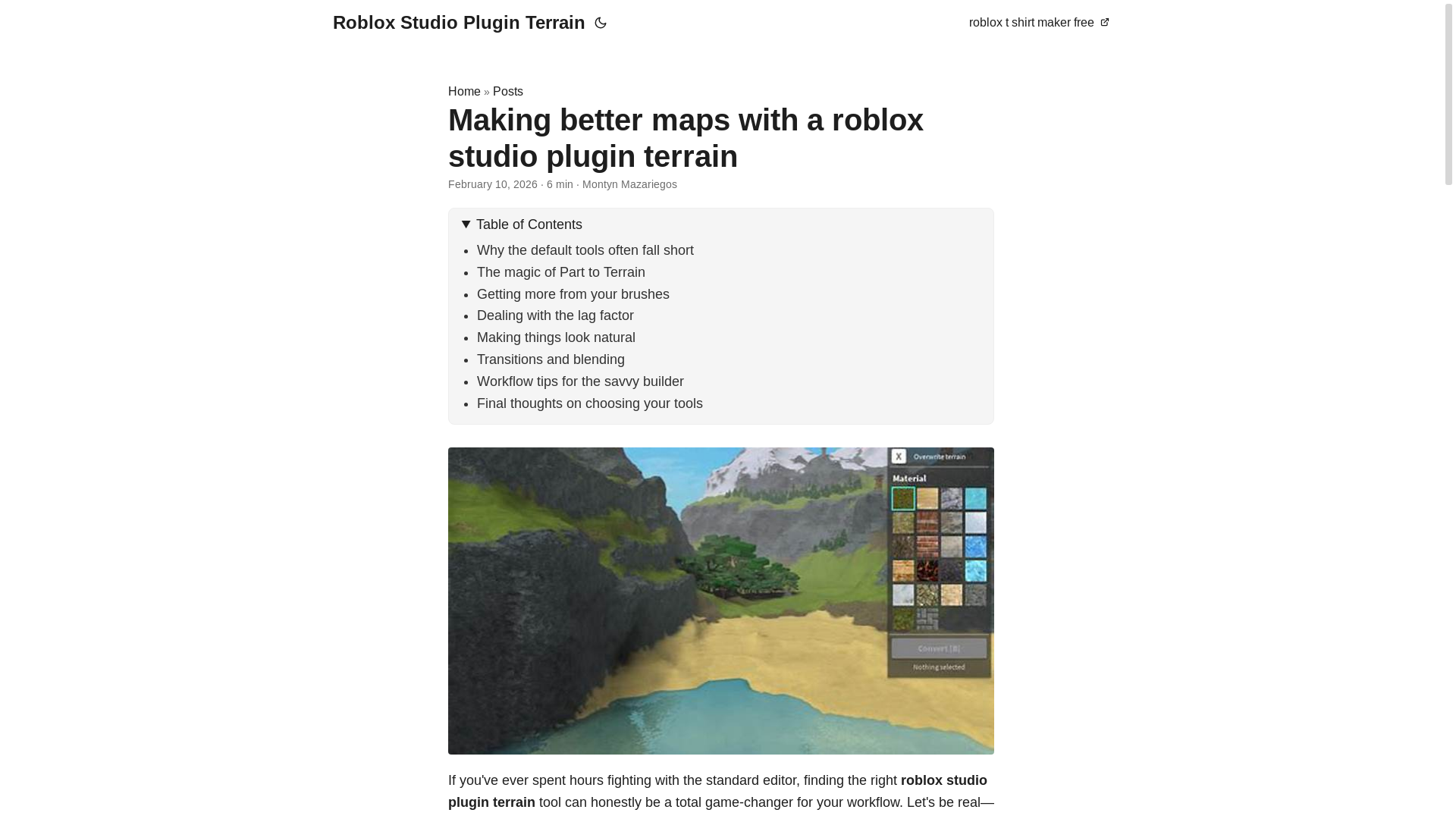 website screenshot of https://roblox-studio-plugin-terrain.pages.dev/