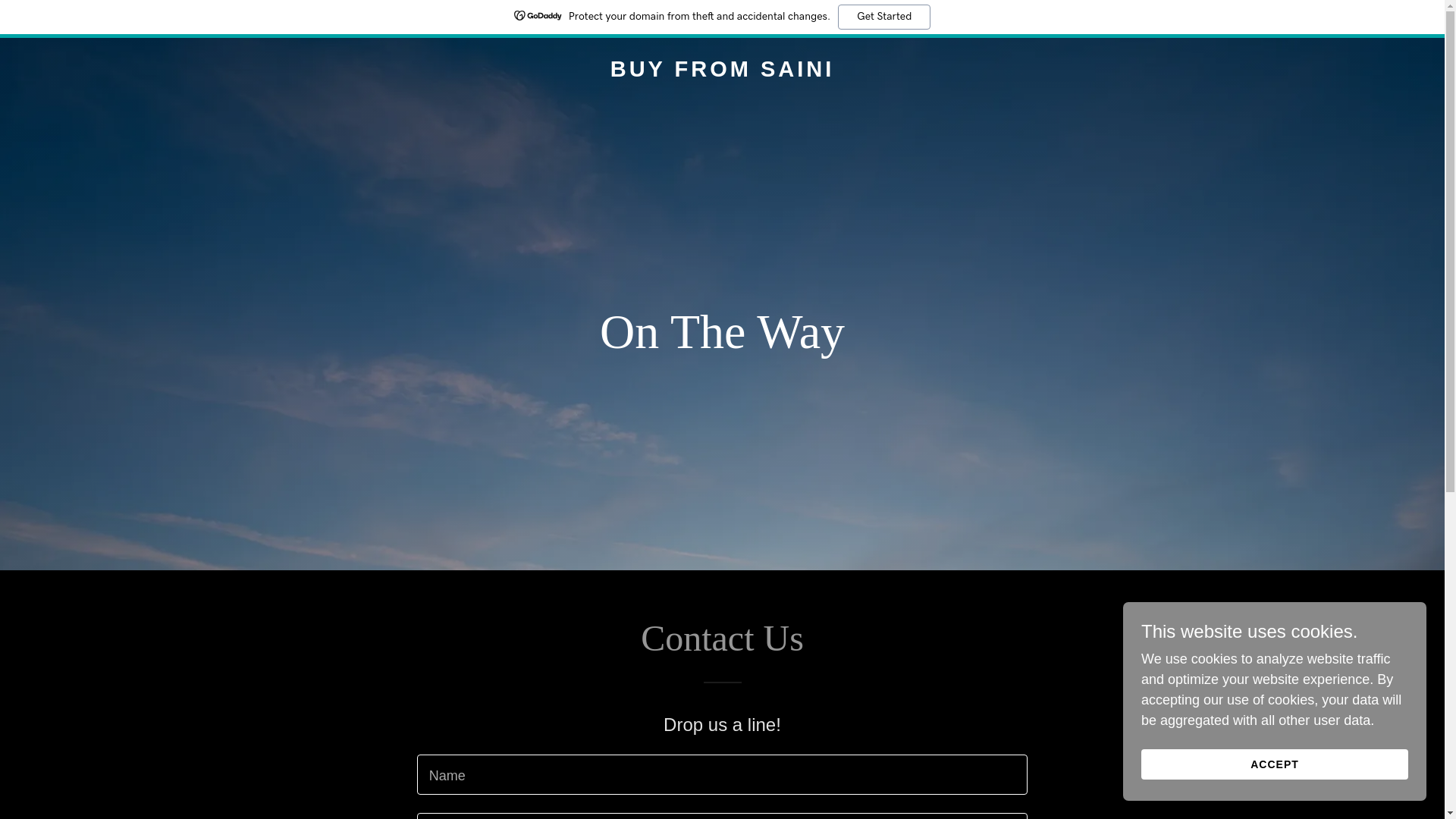 website screenshot of https://buyfromsaini.com/