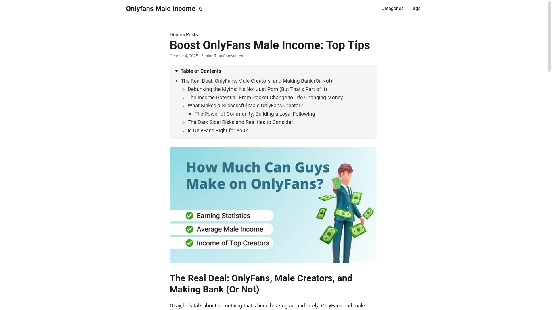 website screenshot of https://onlyfans-male-income.pages.dev/