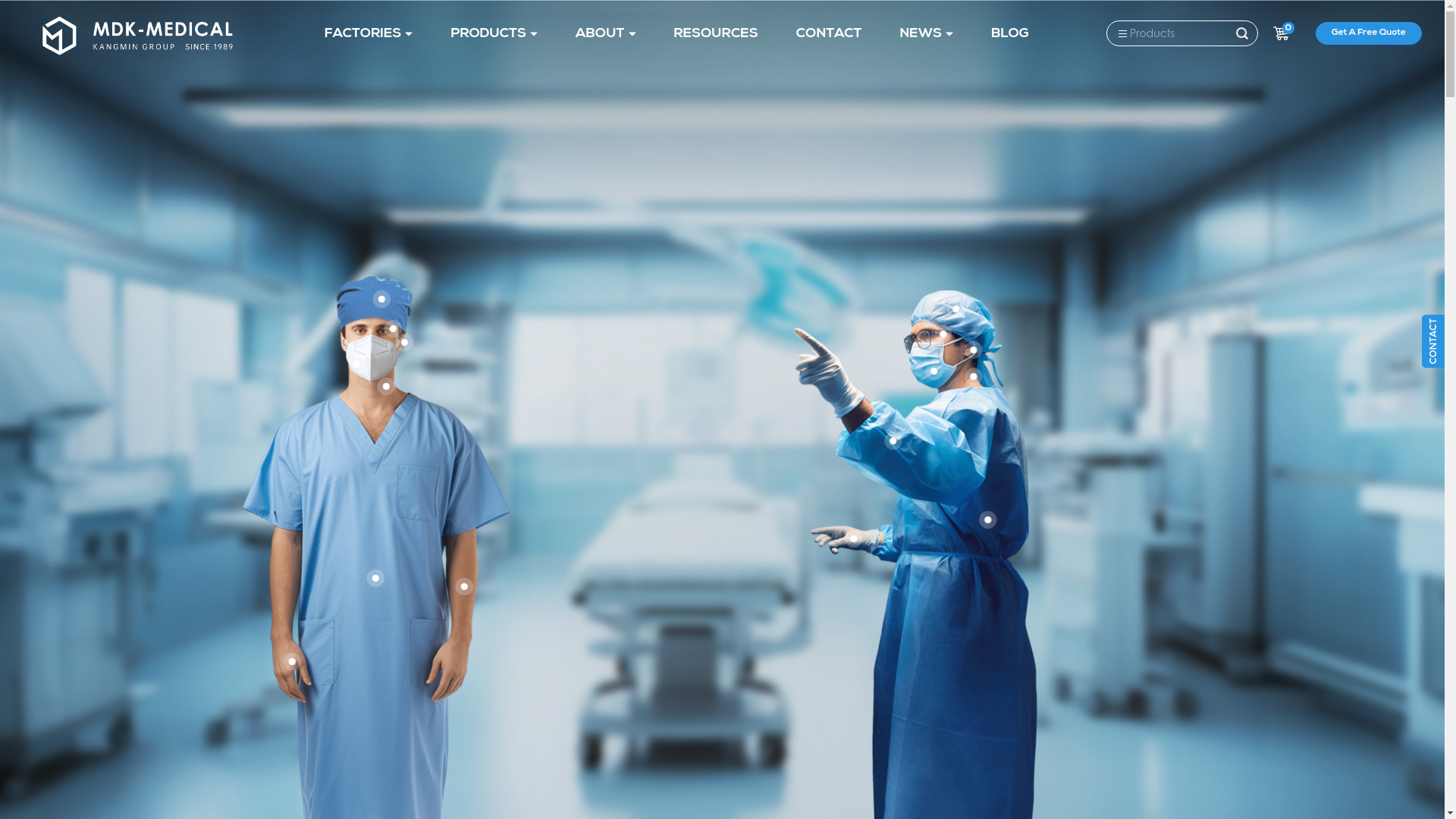 website screenshot of https://kangmin.group/