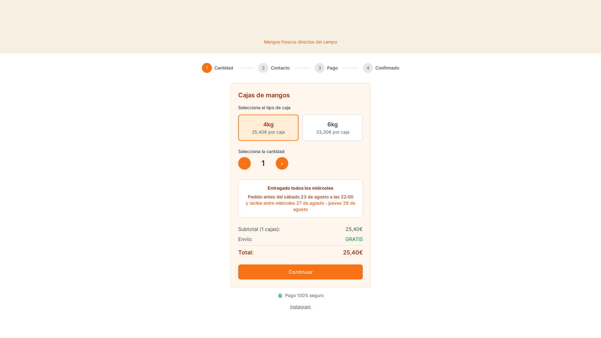 website screenshot of https://losmangosdehugo.es/