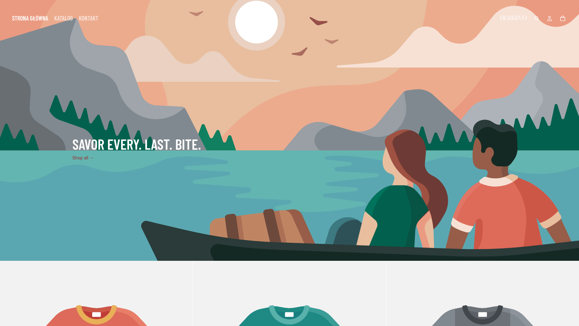 website screenshot of https://berrivo.pl/