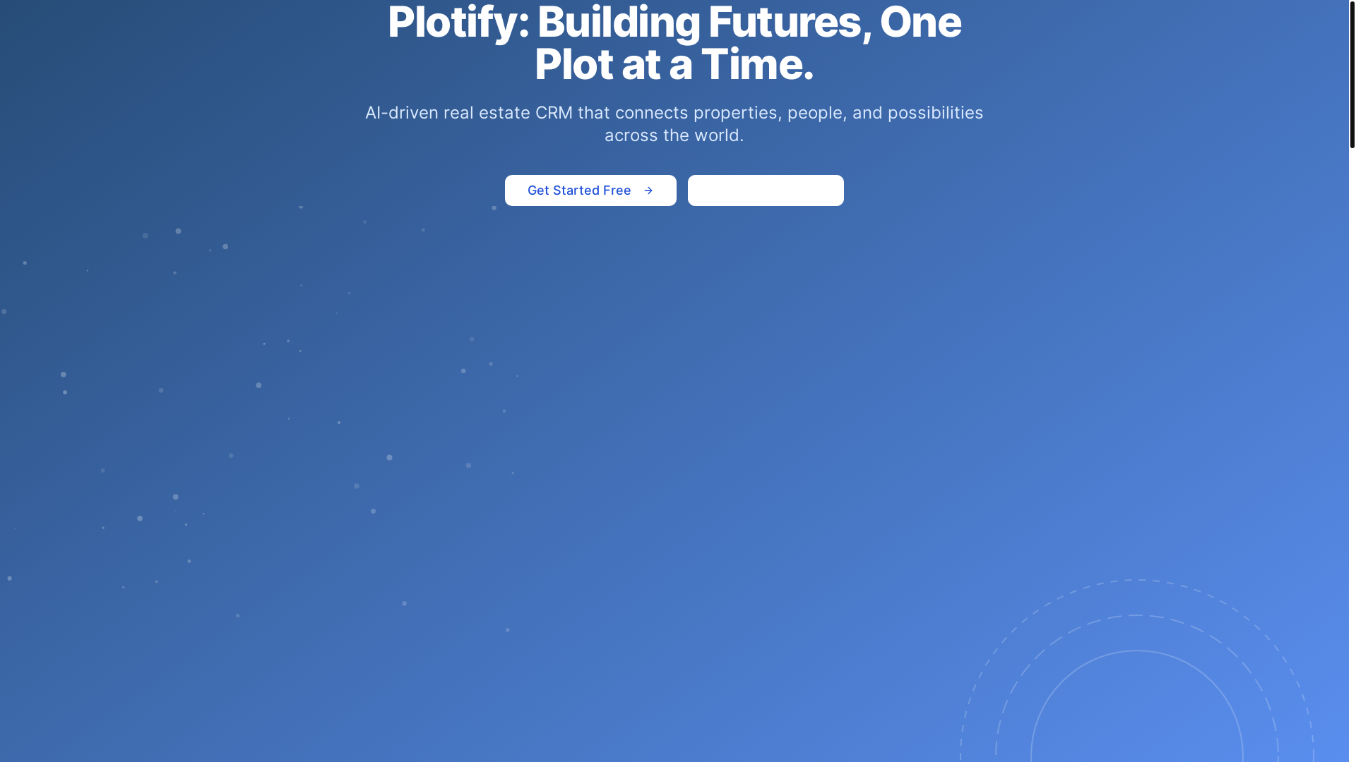 website screenshot of https://plotifytracker.com/