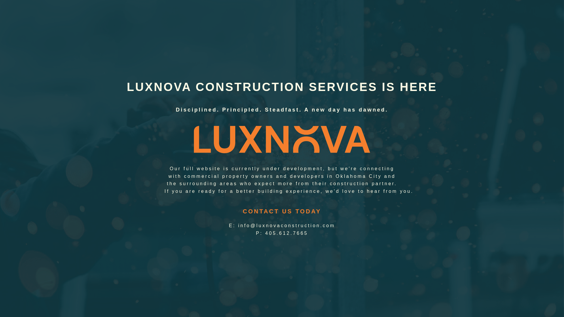 website screenshot of https://luxnova-temp-homepage.pages.dev/