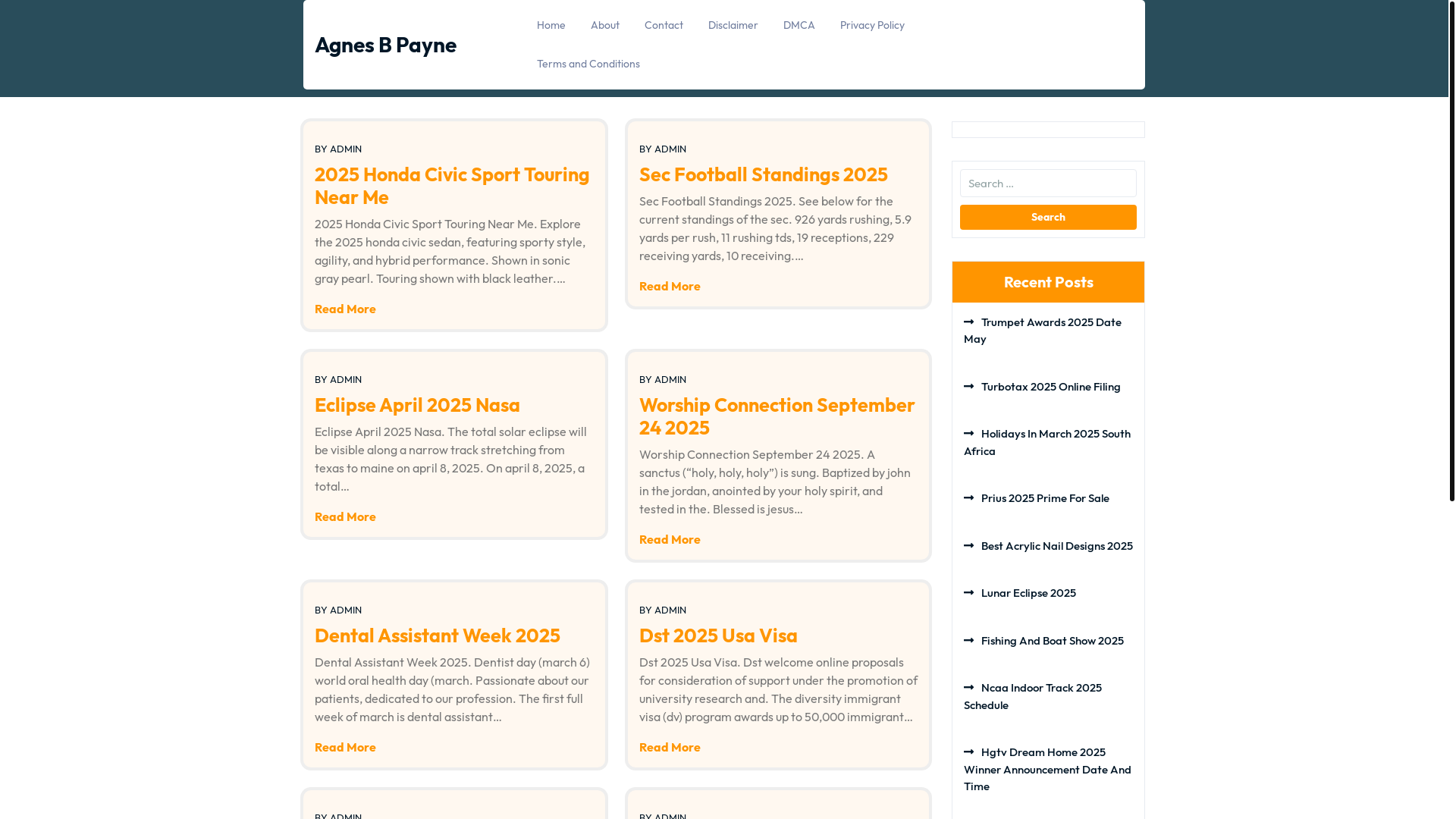 website screenshot of https://agnesbpaynel.pages.dev/