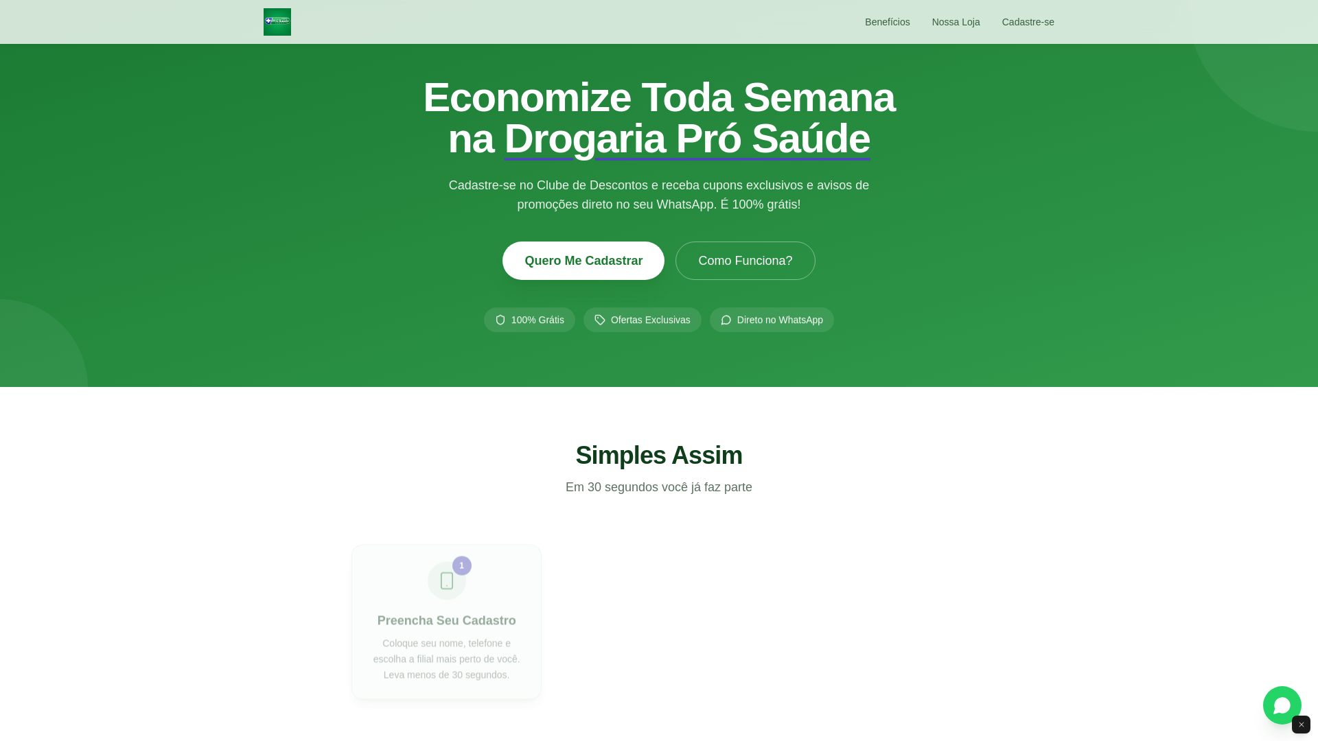 website screenshot of https://drogariaprosaudetijuca.com.br/