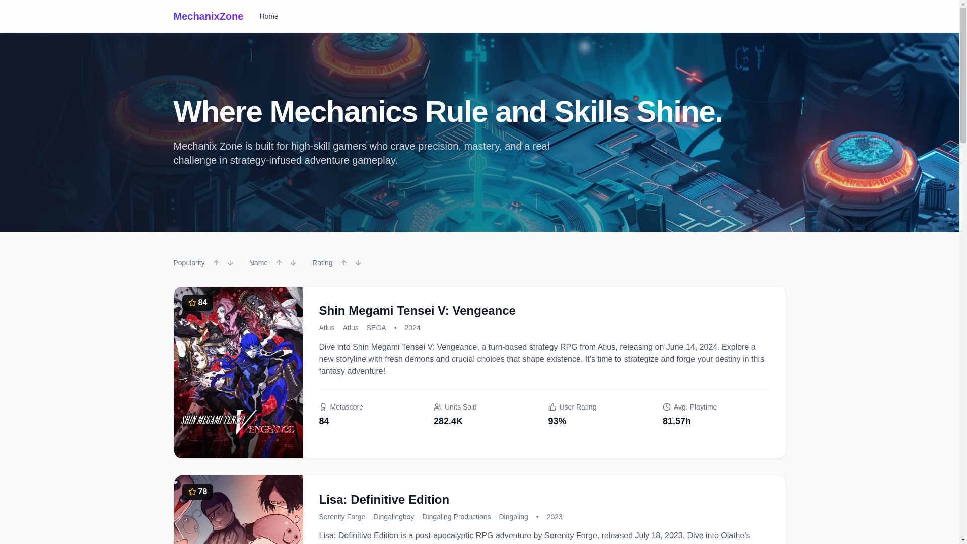 website screenshot of https://mechanix-zone.pages.dev/