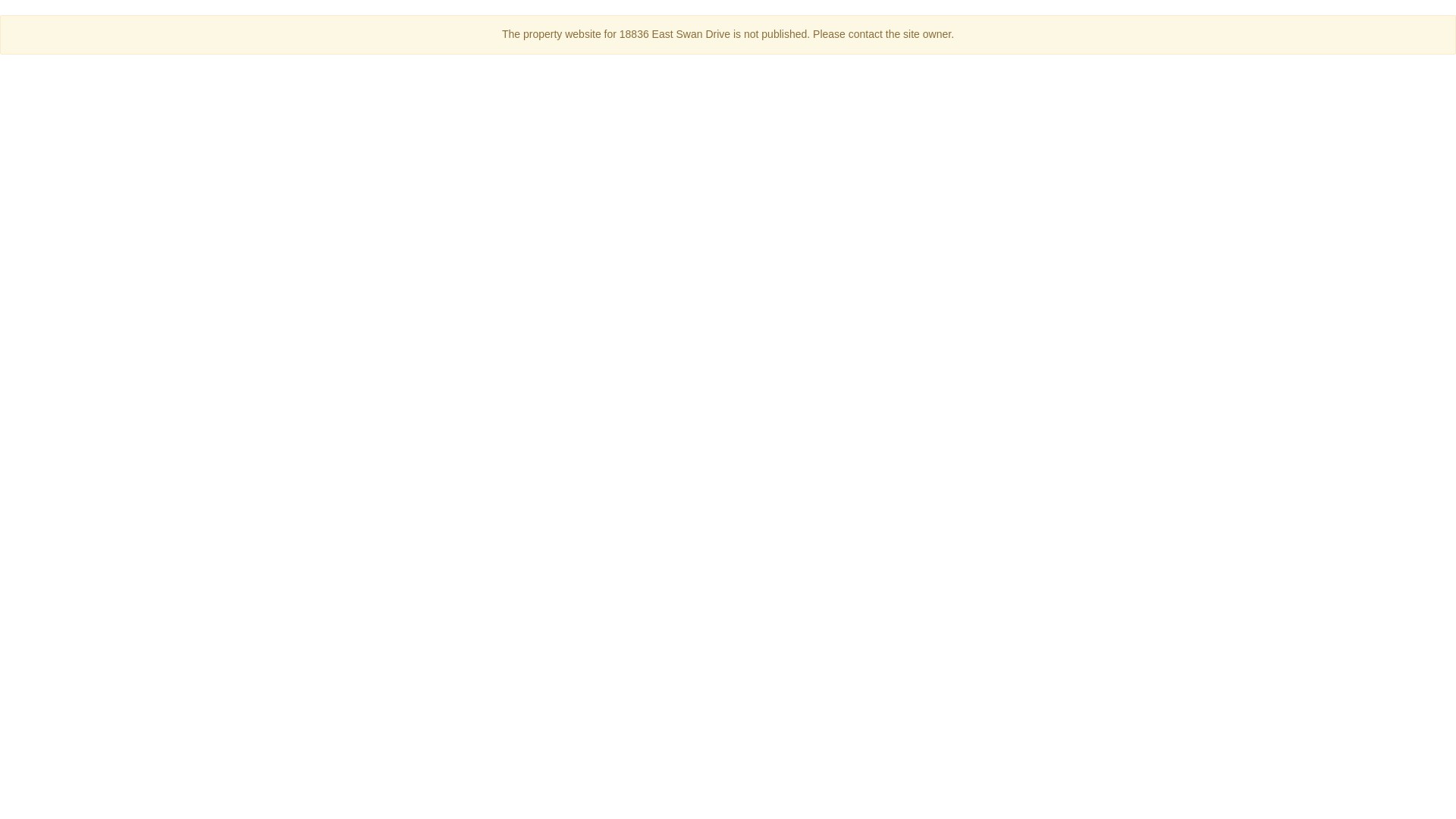 website screenshot of https://18836eastswandrive.com/