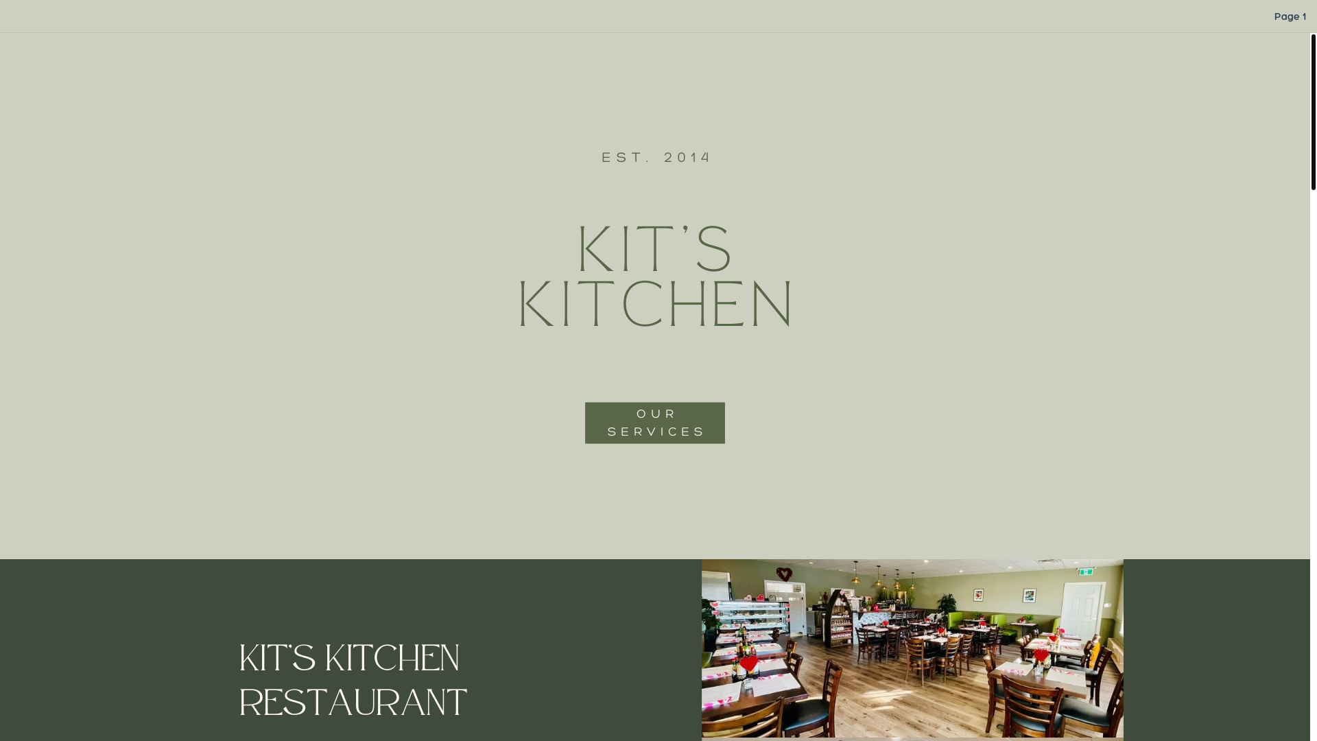 website screenshot of https://kitskitchenyukon.com/