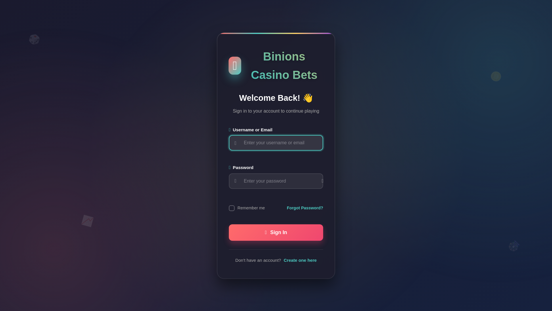 website screenshot of https://binionscasinobets.online/