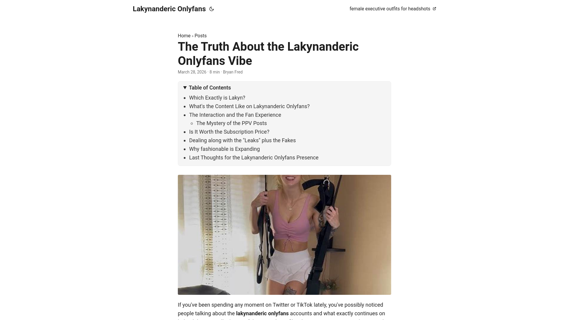 website screenshot of https://lakynanderic-onlyfans.pages.dev/