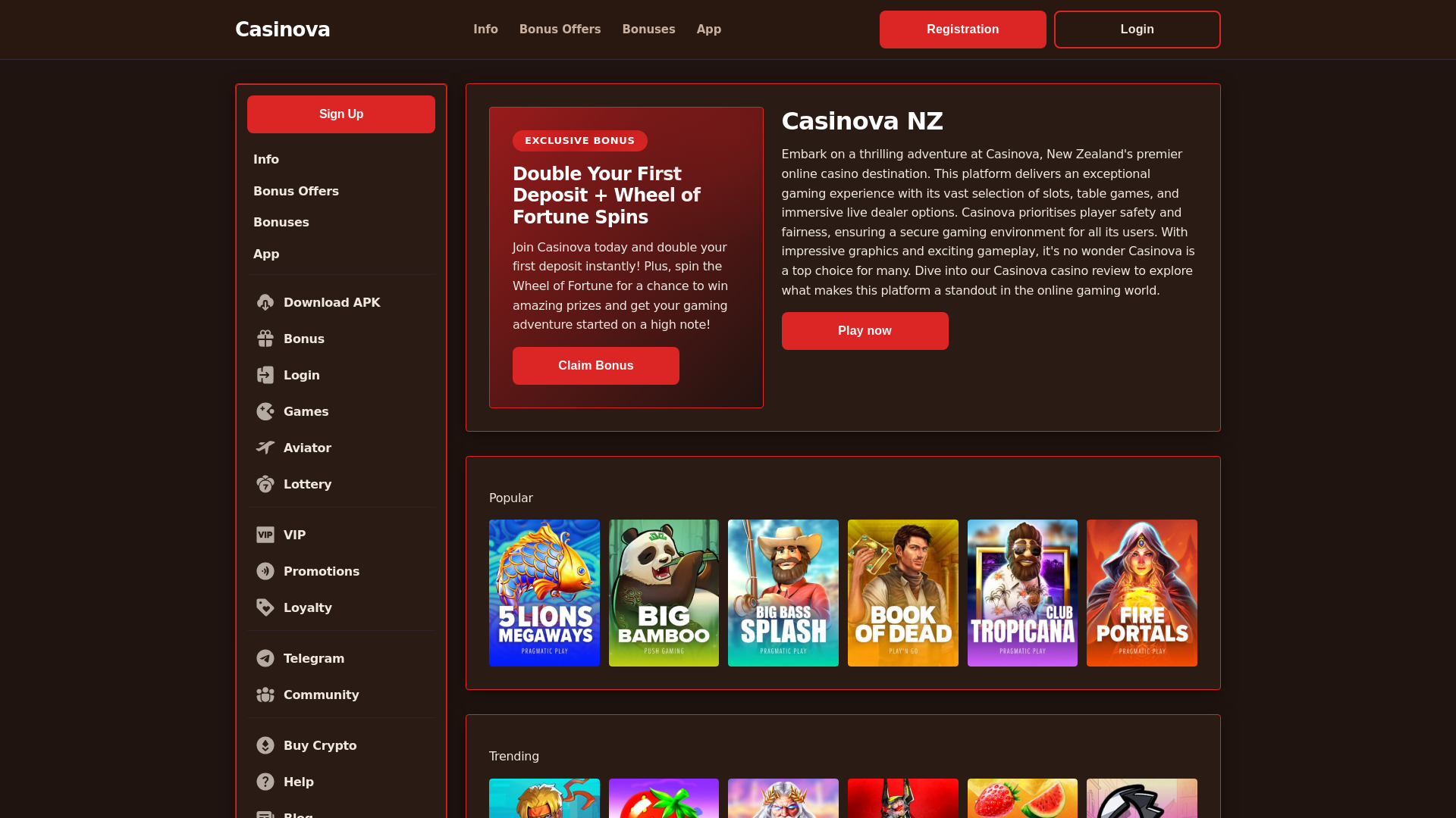 website screenshot of https://casinovanz-com.pages.dev/