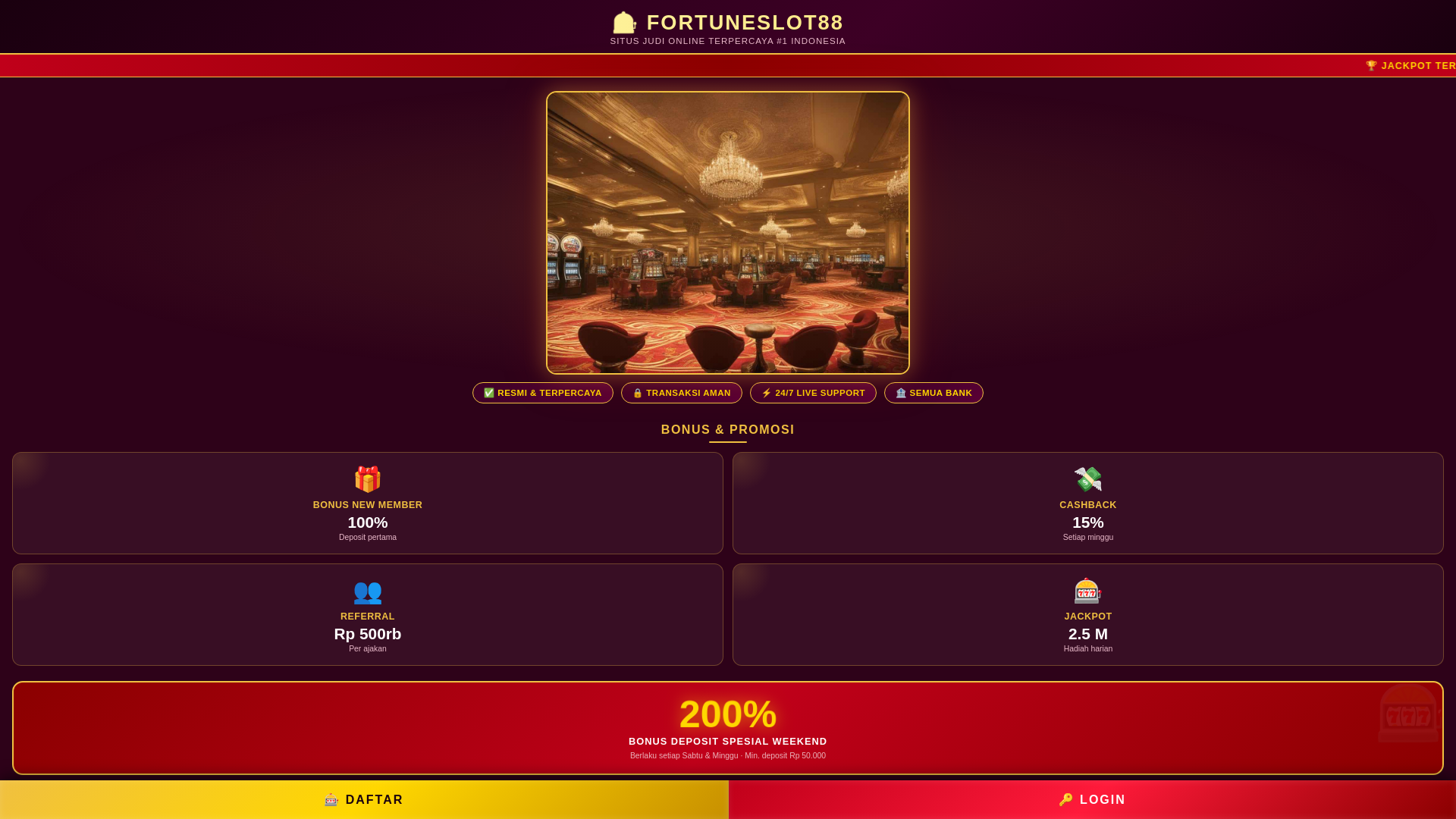 website screenshot of https://fortuneslot88-login.pages.dev/