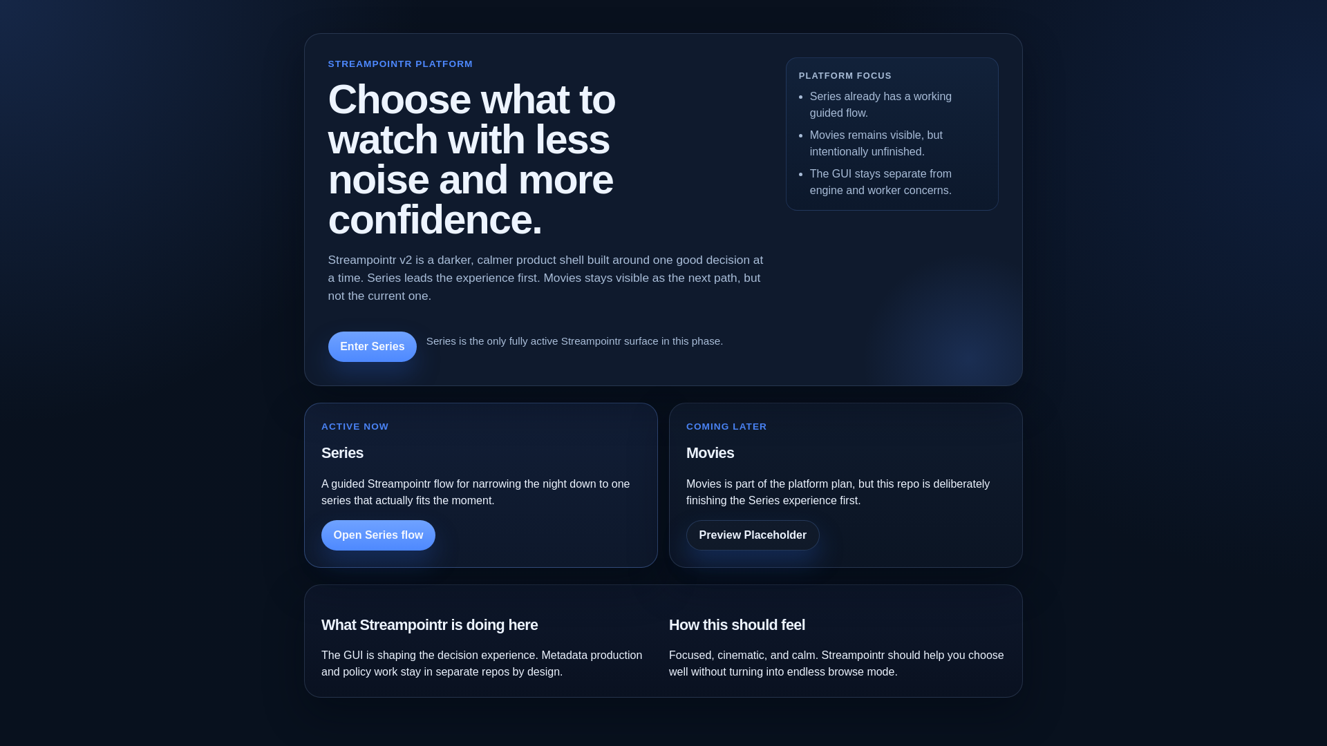 website screenshot of https://streampointr-v2.pages.dev/