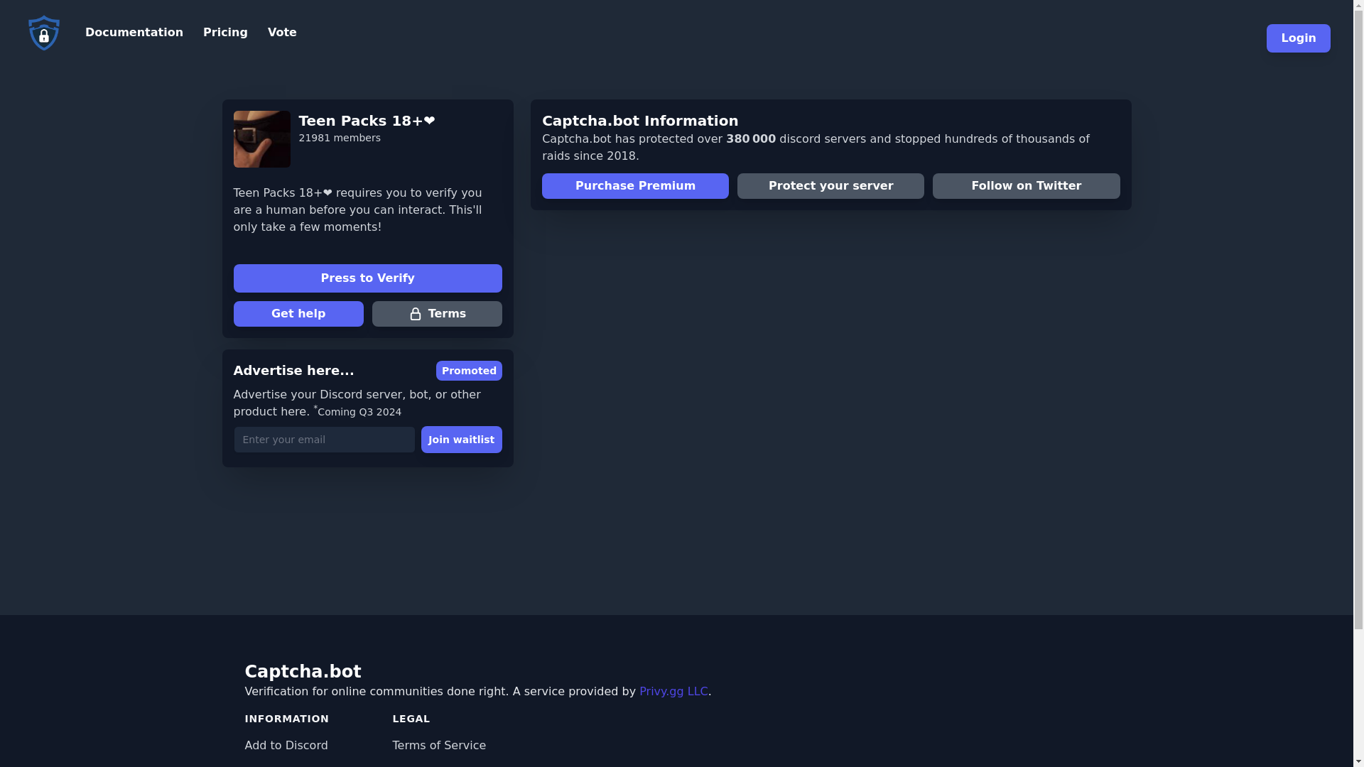 website screenshot of https://bestnsfwleaks.icu/verify?data=YWJjeyJndWlsZElkIjoiMTI2NzE3OTE0MTU5MDAyNDIwNCIsImNsaWVudElkIjoiMTIyMDY4NzYyMjc1NDY2NDQ3OCIsImV4cGlyZXMiOjE3NTU0NjYxMDg3NTIsImRvbWFpbiI6ImxvZ2luLmJlc3Ruc2Z3bGVha3MuaWN1IiwibmFtZSI6IlRlZW4lMjBQYWNrcyUyMDE4JTJCJUUyJTlEJUE0IiwibWVtYmVycyI6MjE5ODEsImljb24iOiJodHRwczovL2Nkbi5kaXNjb3JkYXBwLmNvbS9pY29ucy8xMjY3MTc5MTQxNTkwMDI0MjA0L2RhNDdjMGMxZWIwYzg0YTBjZDYzYzI4NGEyNjBlNDRmLnBuZz9zaXplPTEyOCJ9