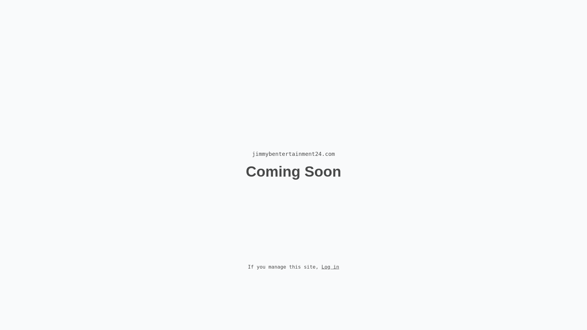 website screenshot of https://jimmybentertainment24.com/
