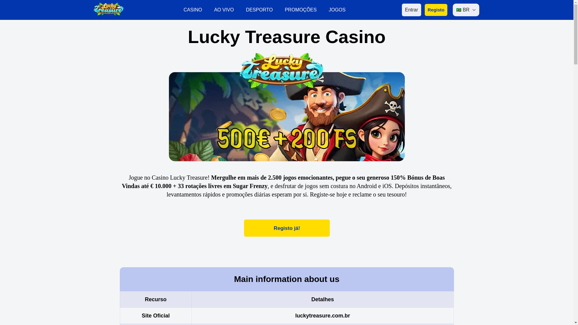 website screenshot of https://luckytreasure-com-br-5070.pages.dev/