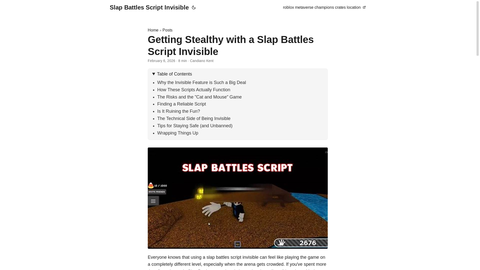 website screenshot of https://slap-battles-script-invisible.pages.dev/
