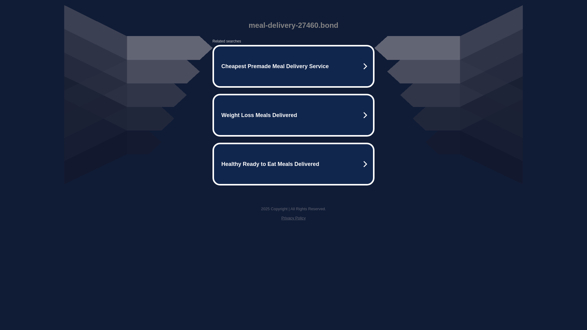 website screenshot of https://meal-delivery-27460.bond/