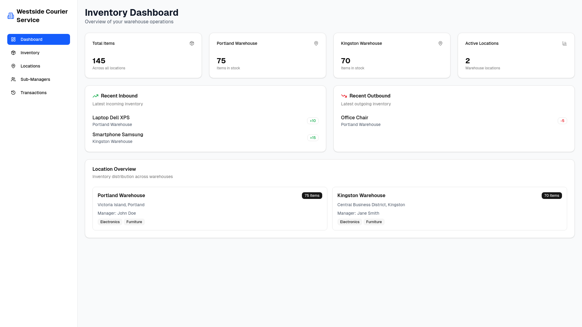 website screenshot of https://invenotrywcs.pages.dev/