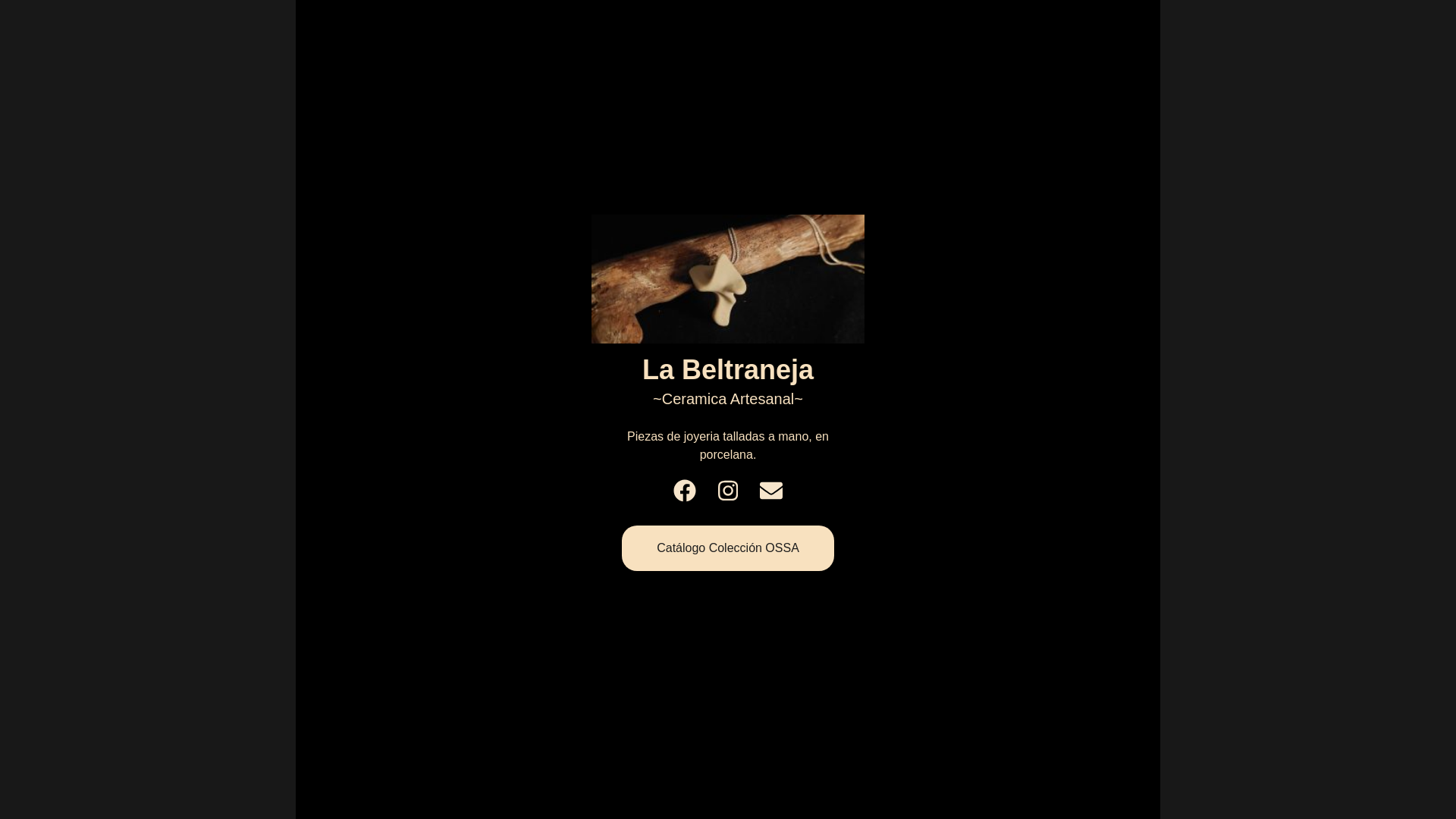 website screenshot of https://labeltranejaceramics.com