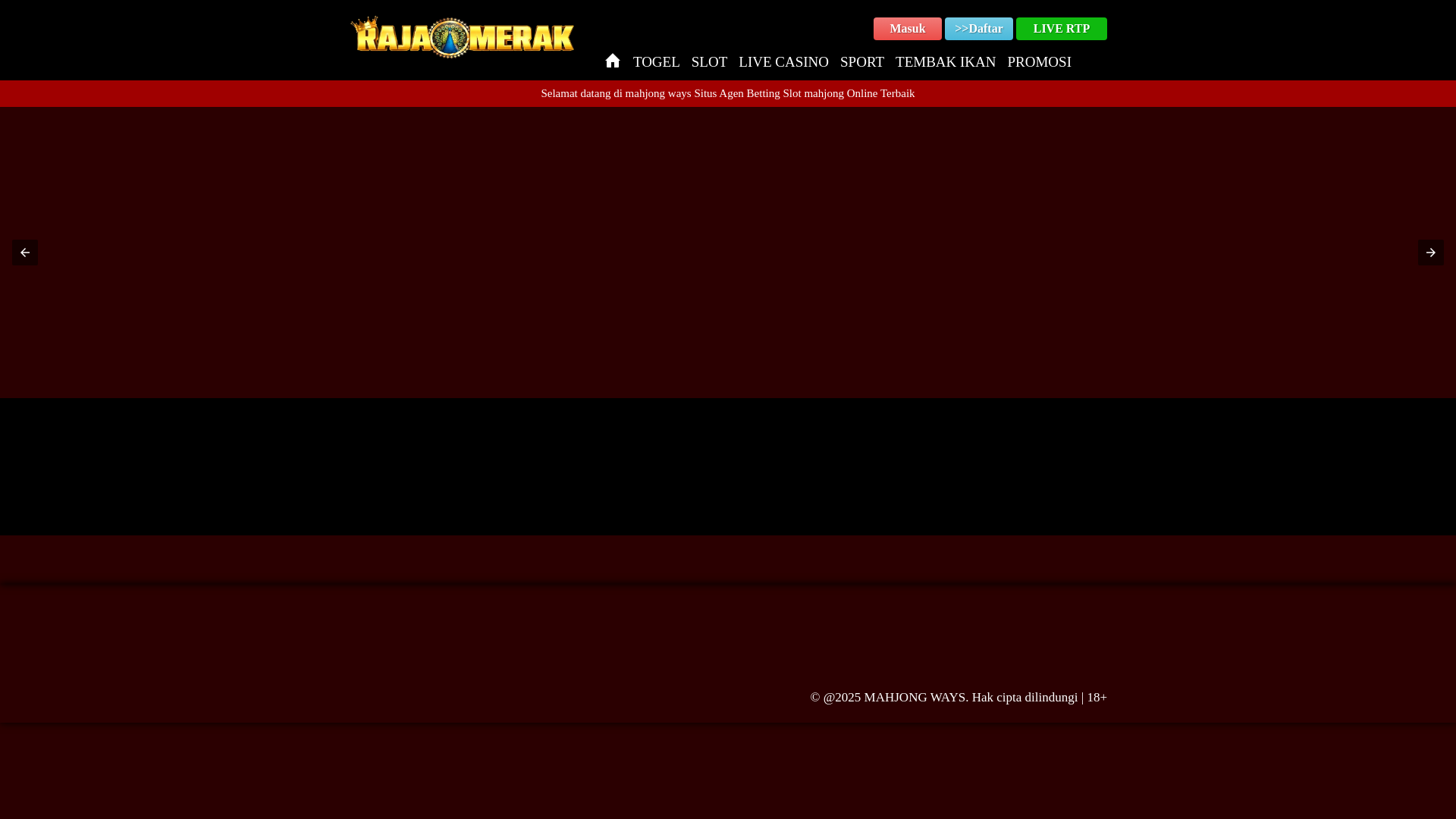 website screenshot of https://slotmahjongways1.pages.dev/