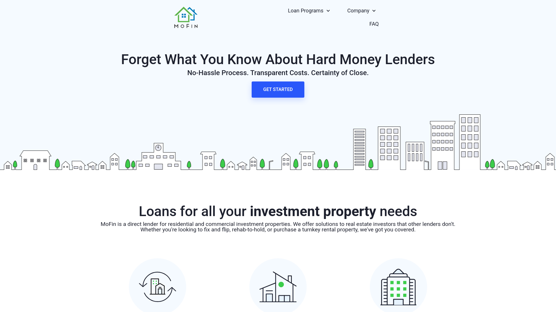 website screenshot of https://mofinoutreach.info/