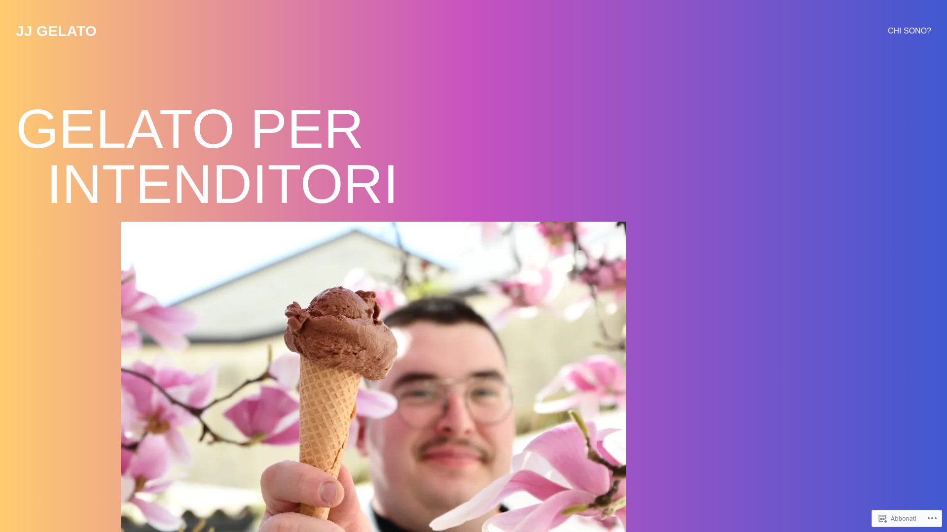 website screenshot of https://jjgelato.com/