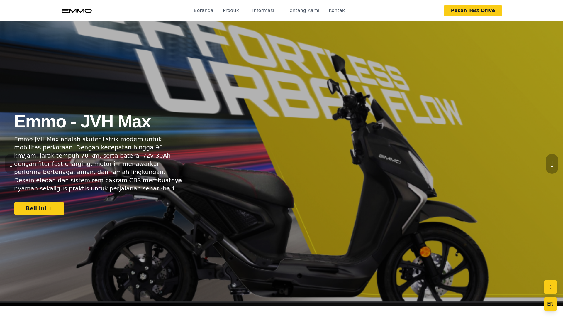 website screenshot of https://emmo.co.id/