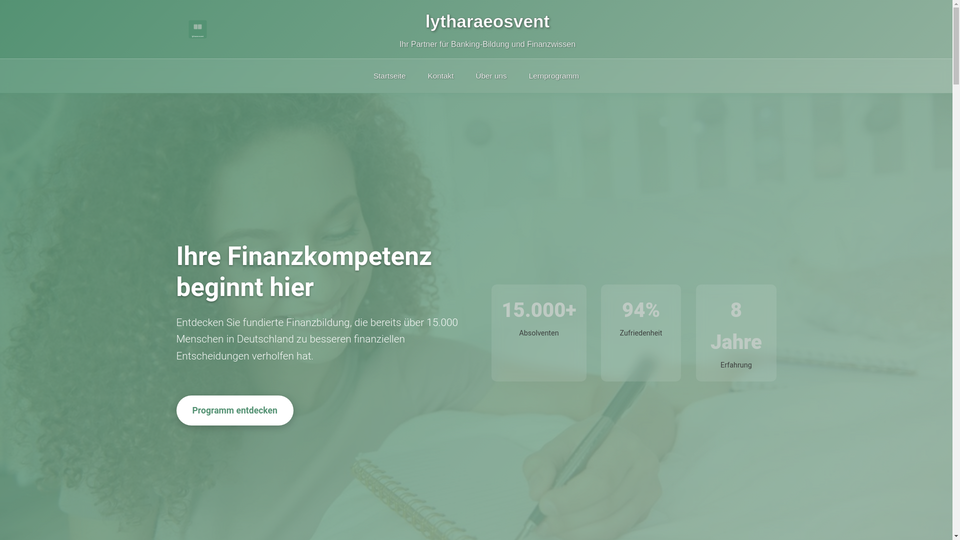 website screenshot of https://lytharaeosvent.com/