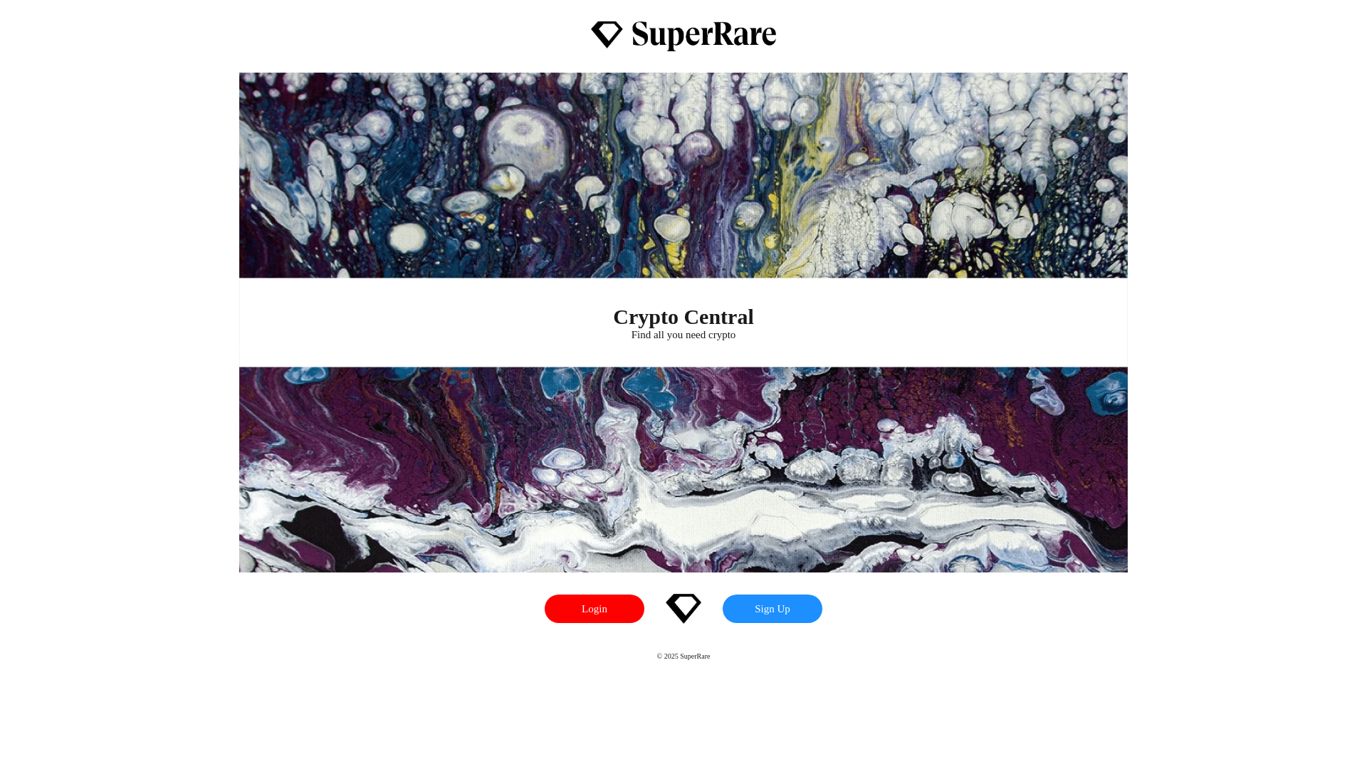 website screenshot of https://superrare-adminhub.com/
