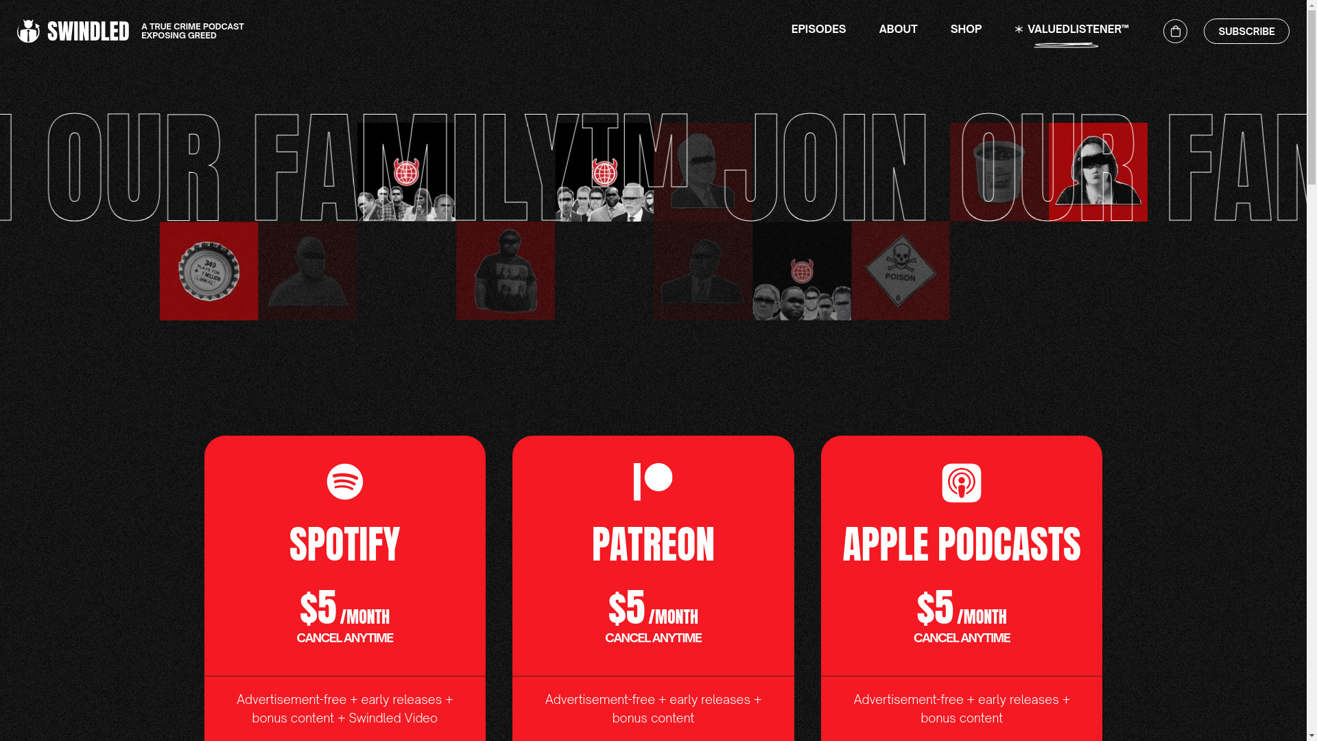 website screenshot of https://sweepincome.com/