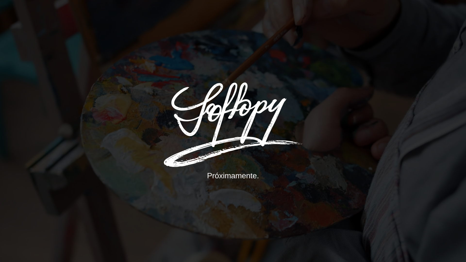 website screenshot of https://yoflopyarte.com