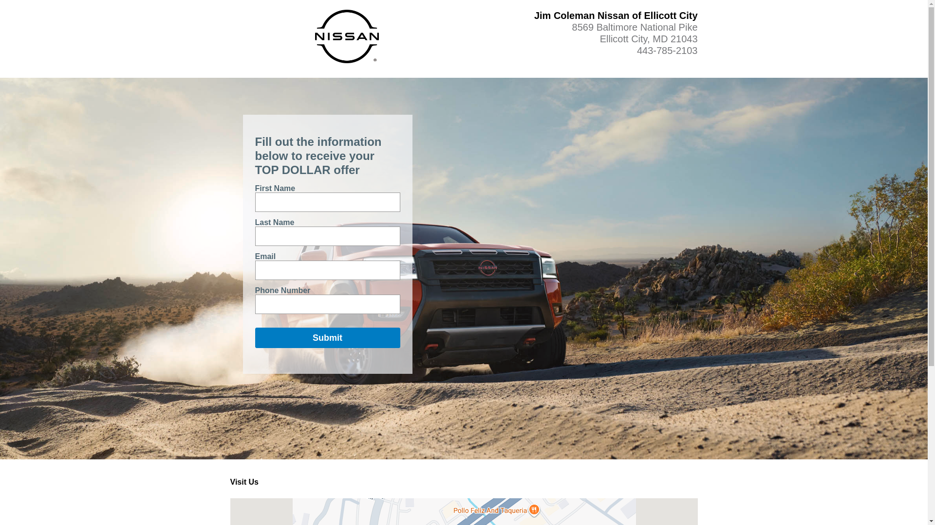 website screenshot of https://jimcolemanellicott.com/