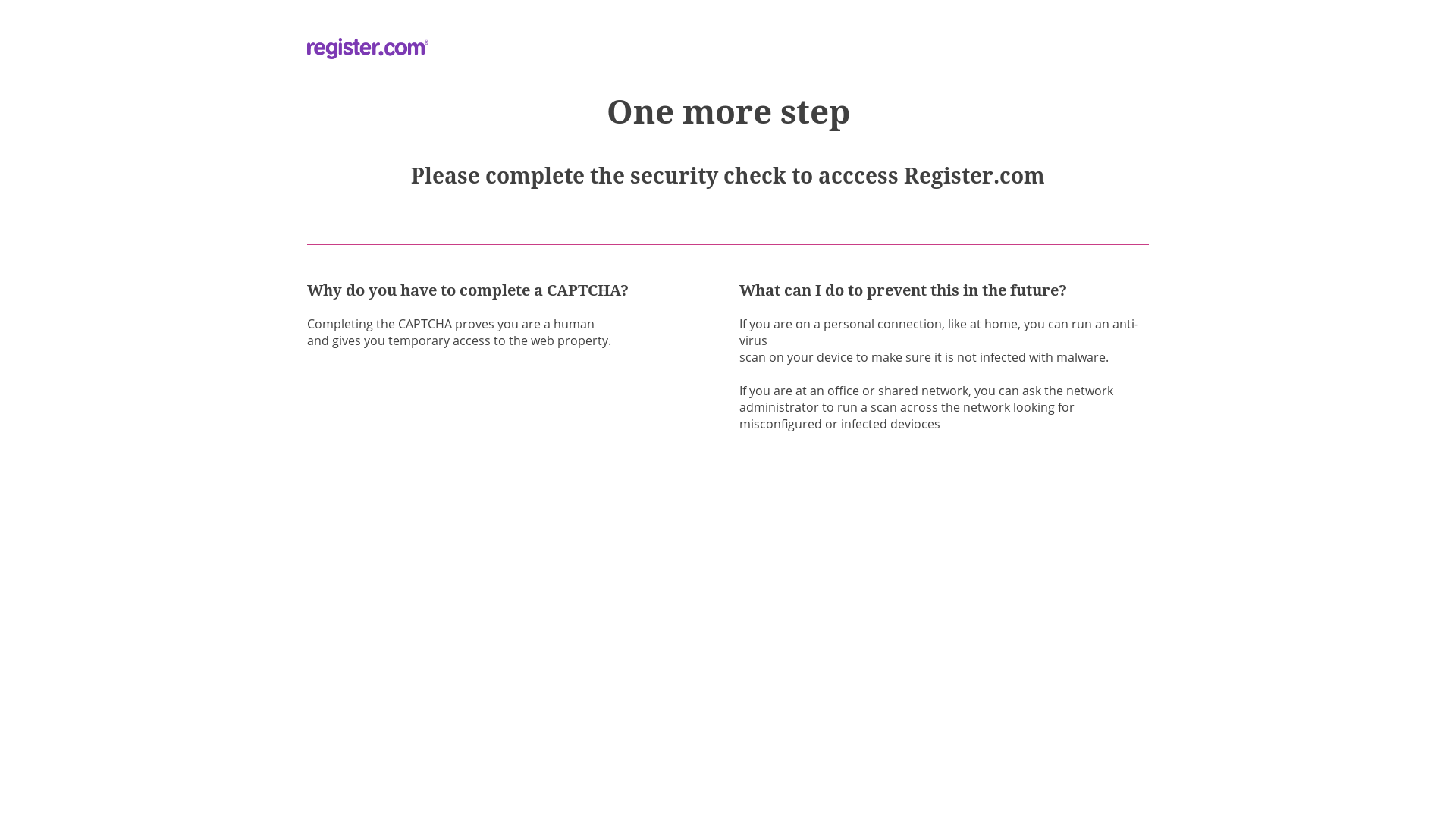 website screenshot of https://www.register.com/my-account/login?siteID=102&channelID=P99C102S500N0B10A17D9E0000V101