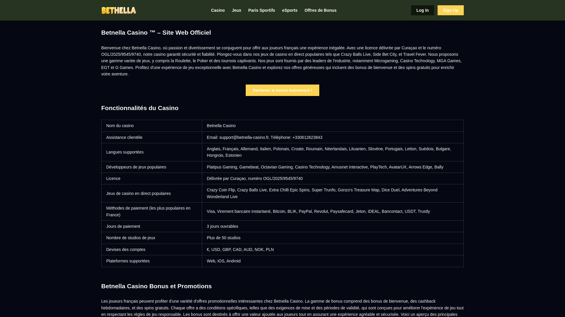 website screenshot of https://betnella-casino-fr.pages.dev/