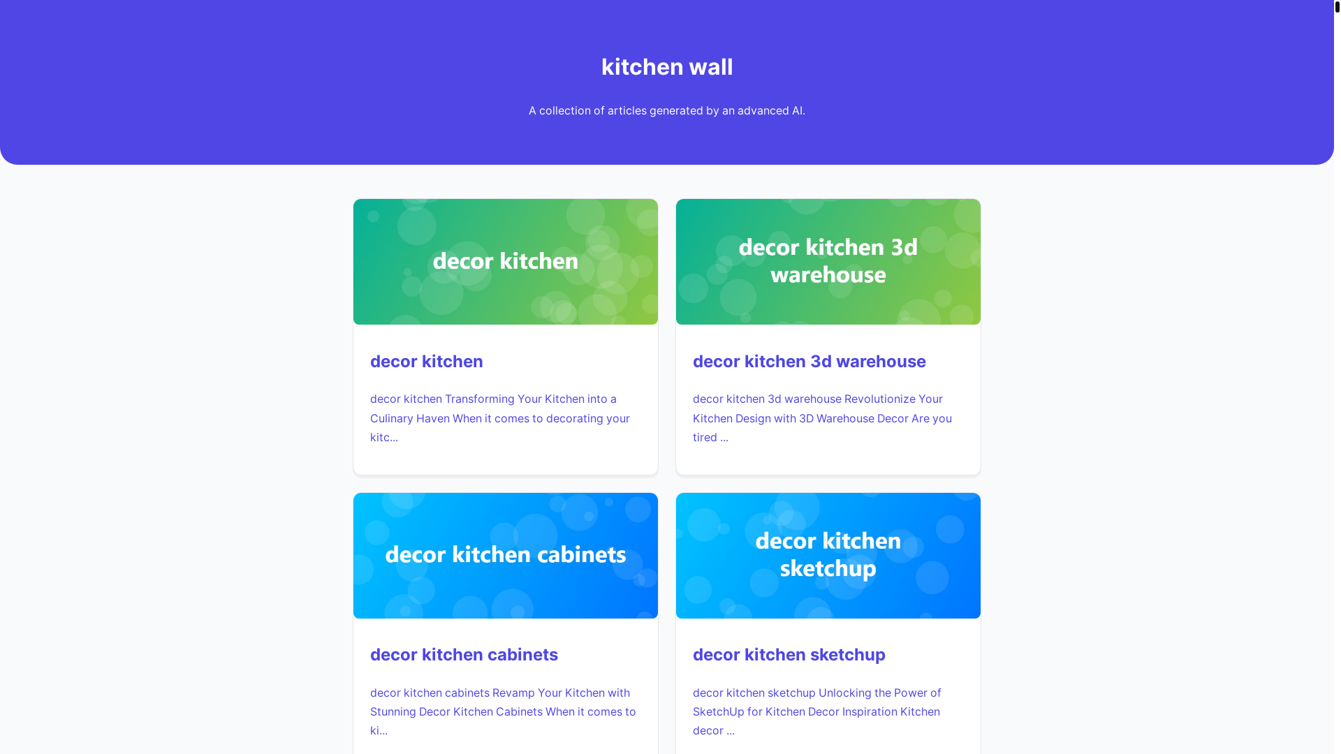website screenshot of https://kitchenwall.pages.dev/