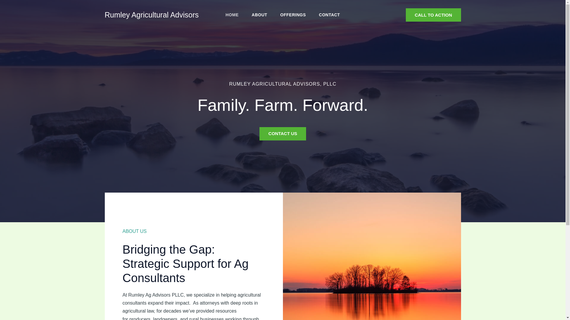 website screenshot of https://rumleyagconsultants.com/