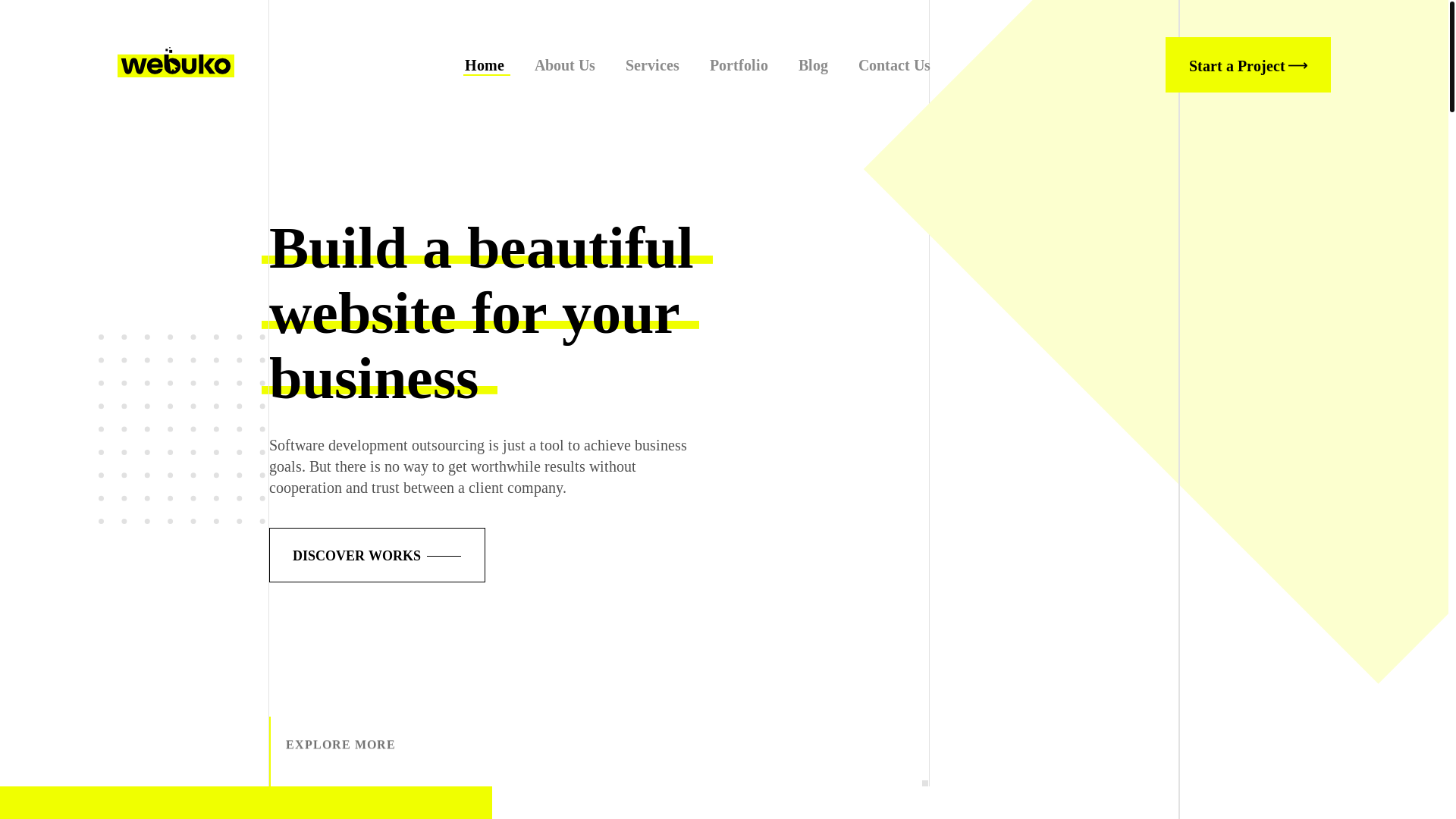website screenshot of https://creawebjaen.com/